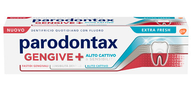 Parodontax - Dentifricio Gengive+Alito Extra Fresh Confezione 75 Ml