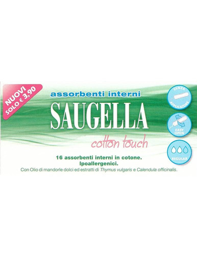 Saugella - Assorbenti Interni Regular Confezione 16 Assorbenti