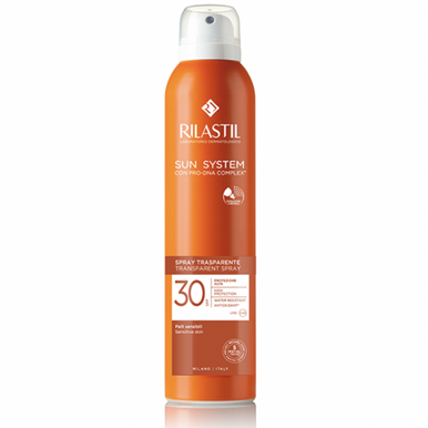Rilastil - Sun System Transparent Spray SPF30 Confezione 200 Ml