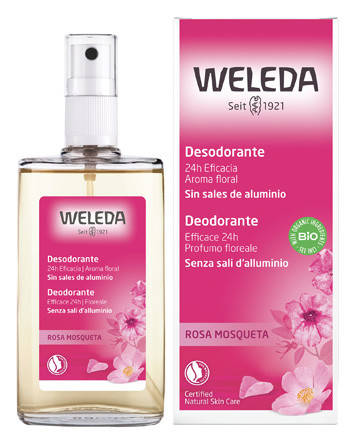 Weleda - Deodorante Spray Rosa Mosqueta Confezione 100 Ml img