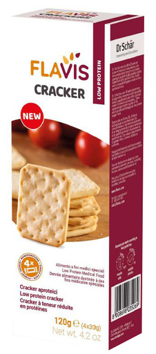 Flavis - Cracker Aproteici Confezione 120 Gr