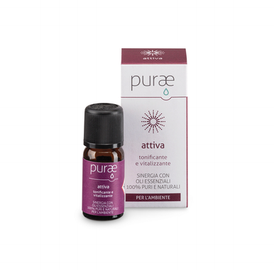 Purae - Sinergia Olio Essenziale Attiva Confezione 10 Ml