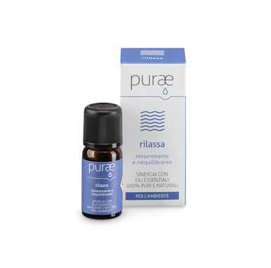 Purae - Sinergia Olio Essenziale Rilassa Confezione 10 Ml