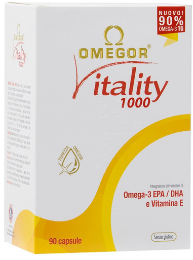 Omegor - Vitality 1000 Confezione 90 Capsule