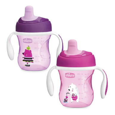 Chicco - Tazza Training 6M+ Rosa/Viola Confezione 200 Ml