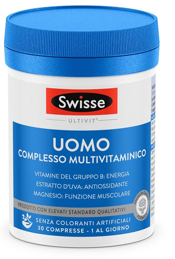 Swisse - Multivitaminico Uomo Confezione 30 Compresse