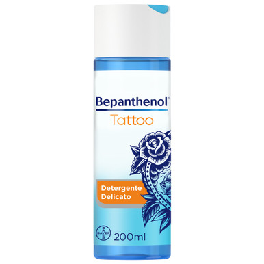 Bepanthenol - Tattoo Detergente Delicato Per Tatuaggio 200 Ml