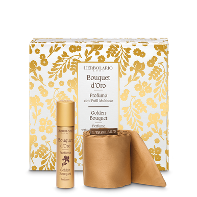 L'Erbolario - Bouquet D'oro Profumo Profumo Con Twill Multiuso Confezione 10 Ml