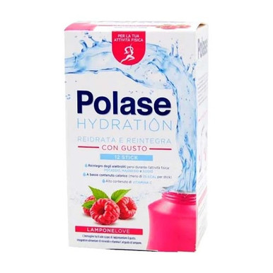 Polase - Hydration Lampone Integratore Sali Minerali Confezione 12 Bustine