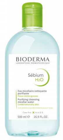 Bioderma - Sebium H2O Soluzione Micellare Pelle Mista Tendenza Acneica Confezione 500 Ml