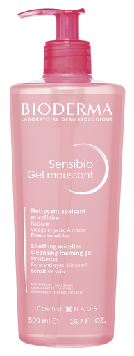 Bioderma - Sensibio Gel Schiumogeno Confezione 500 Ml