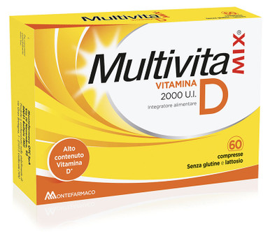 Multivitamix - Vitamina D 2000 Confezione 60 Compresse