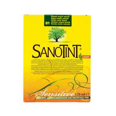 Sanotint - Light Biondo Chiaro Naturale 80 Confezione 4 Pezzi