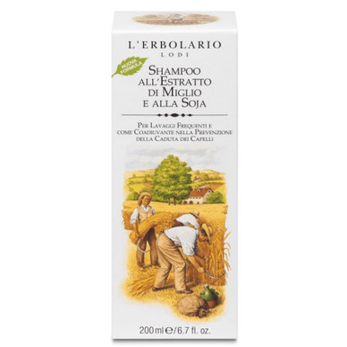L'Erbolario - Shampoo Miglio e Soia Confezione 200 Ml