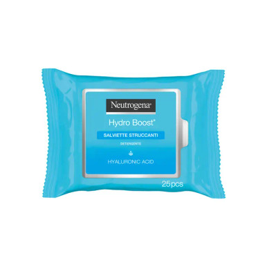 Neutrogena - Hydro Boost Salviette Struccanti Confezione 25 Pezzi