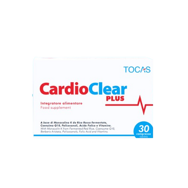 Tocas - Cardioclear Plus Integratore Per Il Colesterolo Confezione 30 Compresse