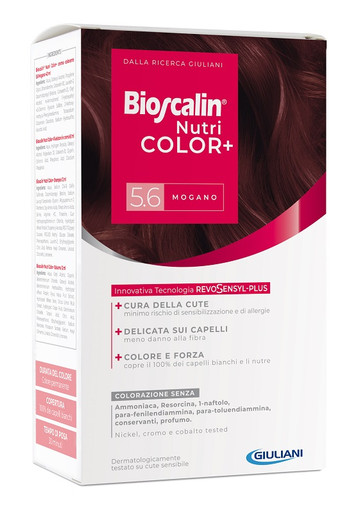 Bioscalin - Nutri Color 5.6 Mogano Confezione 4 Pezzi
