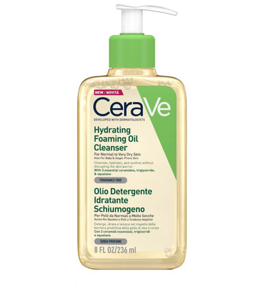 Cerave - Olio Detergente Idratante Schiumogeno Confezione 236 Ml