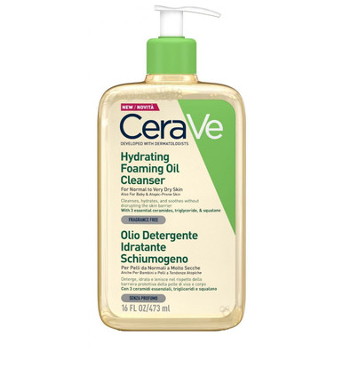 Cerave - Olio Detergente Idratante Schiumogeno Confezione 473 Ml