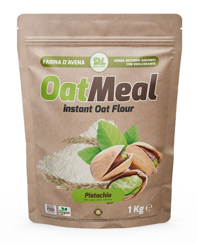 Daily Life - Oatmeal Instant Farina D'Avena Pistacchio Confezione 1 Kg
