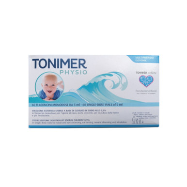 Tonimer - Physio Monodose Confezione 60 Flaconcini (Scadenza Prodotto 12/2025)