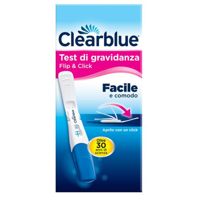 Clearblue - Test Di Gravidanza Flip & Click Confezione 1 Pezzo