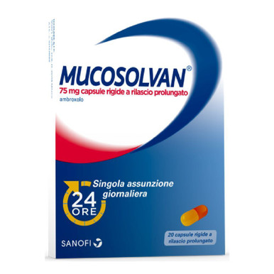 Mucosolvan - 75 Mg Capsule a Rilascio Prolungato Confezione 20 Capsule