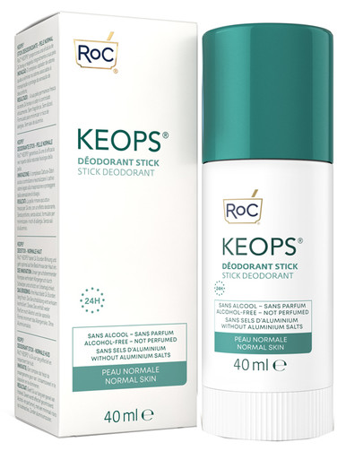 Roc - Keops Deodorante Stick 24H Confezione 40 Gr