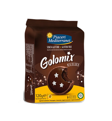 Piaceri Mediterranei - Golomix Biscociock Senza Glutine Confezione 120 Gr