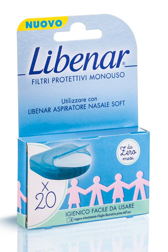 Libenar - Filtrini Per L'Aspiratore Soft Confezione 20 Pezzi