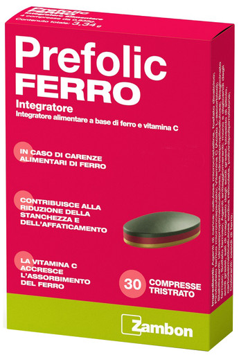 Prefolic - Ferro Confezione 30 Compresse