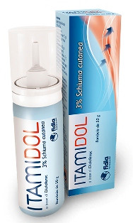 Fidia Farmaceutici - Itamidol Schiuma Cutanea 3% Confezione 50 Gr (Confezione Danneggiata)