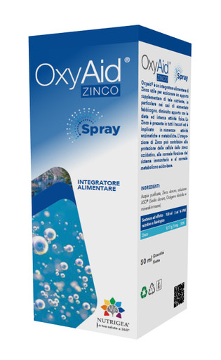 Nutrigea - Oxyaid Zinco Spray Confezione 50 Ml