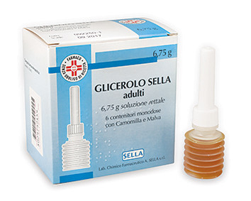 Sella - Glicerolo Microclismi Confezione 6X 6,75 Gr