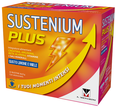 Sustenium - Plus Limone e Miele Confezione 22 Bustine
