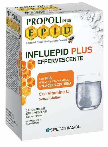 Influepid - Plus Effervescente Integratore Sistema Immunitario Confezione 20 Compresse
