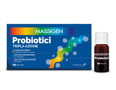 Massigen - Probiotici Confezione 10X8 Ml