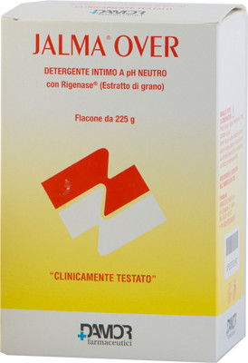 Jalma - Over Detergente Intimo Confezione 225 Gr (Scadenza Prodotto 03/2026)