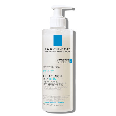 La Roche Posay - Effaclar H Iso Biome Crema Detergente Confezione 400 Ml