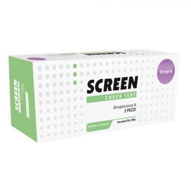 Screen Pharma - Test Streptococco Confezione 2 Pezzi