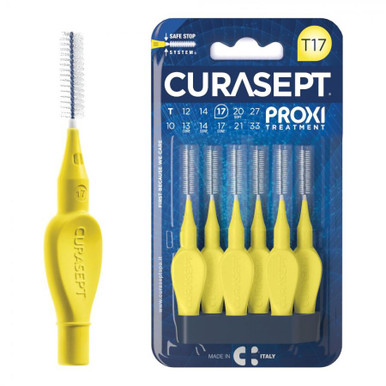 Curasept - Proxi Treatment T17 Giallo Scovolino 1,7Mm Confezione 6 Pezzi