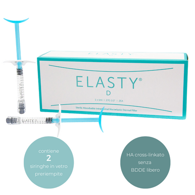 Elasty - D Siringhe Preriempita Confezione 2X1 Ml