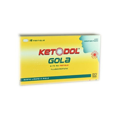 Ketodol - Gola 8.75 Mg Confezione 16 Pastiglie
