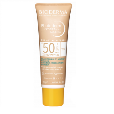 Bioderma - Photoderm Mineral Cover Touch Claire Crema Viso Spf50+ Confezione 40 Ml