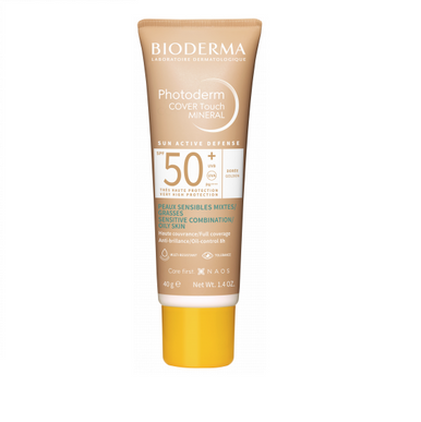 Bioderma - Photoderm Mineral Cover Touch Doreè Crema Viso Spf50+ Confezione 40 Ml
