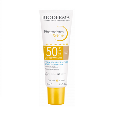 Bioderma - Photoderm Creme Claire Crema Viso Spf 50+ Confezione 40 Ml