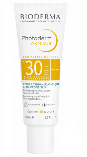 Bioderma - Photoderm AKN Mat Crema Viso Spf30+ Confezione 40 Ml