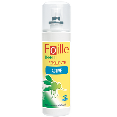 Foille - Spray Insetti Repellente Zanzare Active Confezione 100 ML