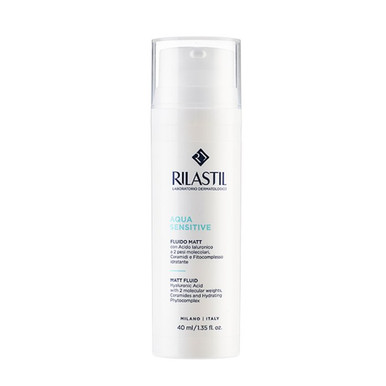 Rilastil - Aqua Sensitive Fluido Matt Confezione 40 Ml