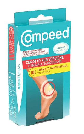Compeed - Cerotto Vesciche Medio Confezione 10 Pezzi